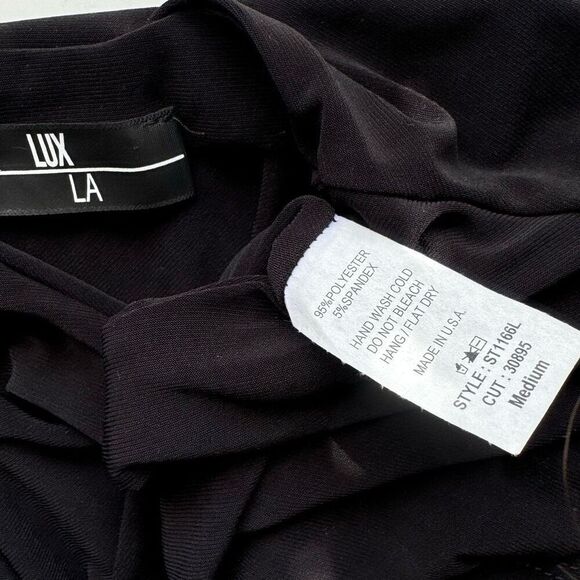 Lux LA Black Two Piece Set Women’s Size Small - Picture 7 of 7
